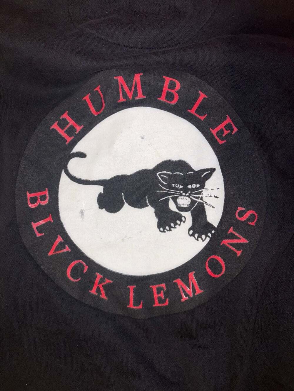 Motivated Humble Society X Blvck Lemons Hoodie Size Small